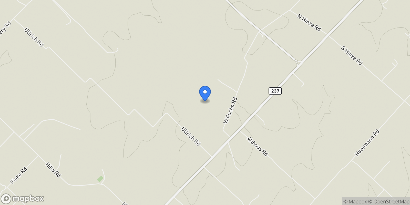 Map showing 175 Vineyard View Trail, Carmine, TX 78932, Carmine, Texas, United States.