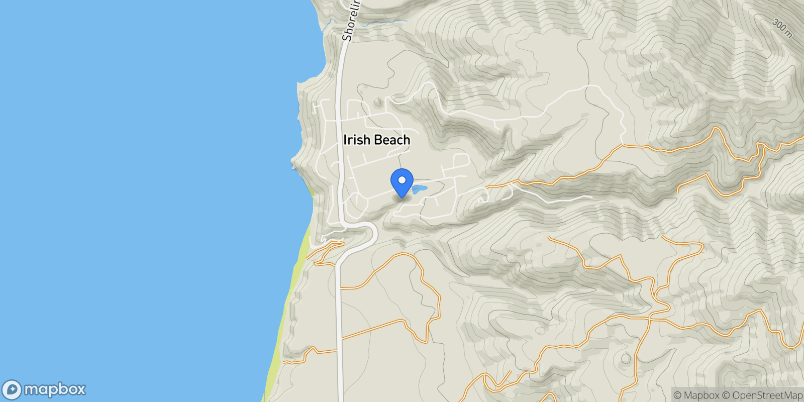 Map showing 15741 Forest View Road, Manchester, California, United States.