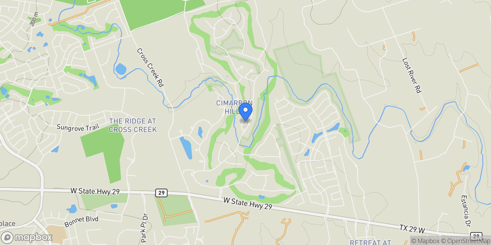 Map showing 108 Fishspear Lane , Georgetown, TX 78628, Georgetown, Texas, United States.