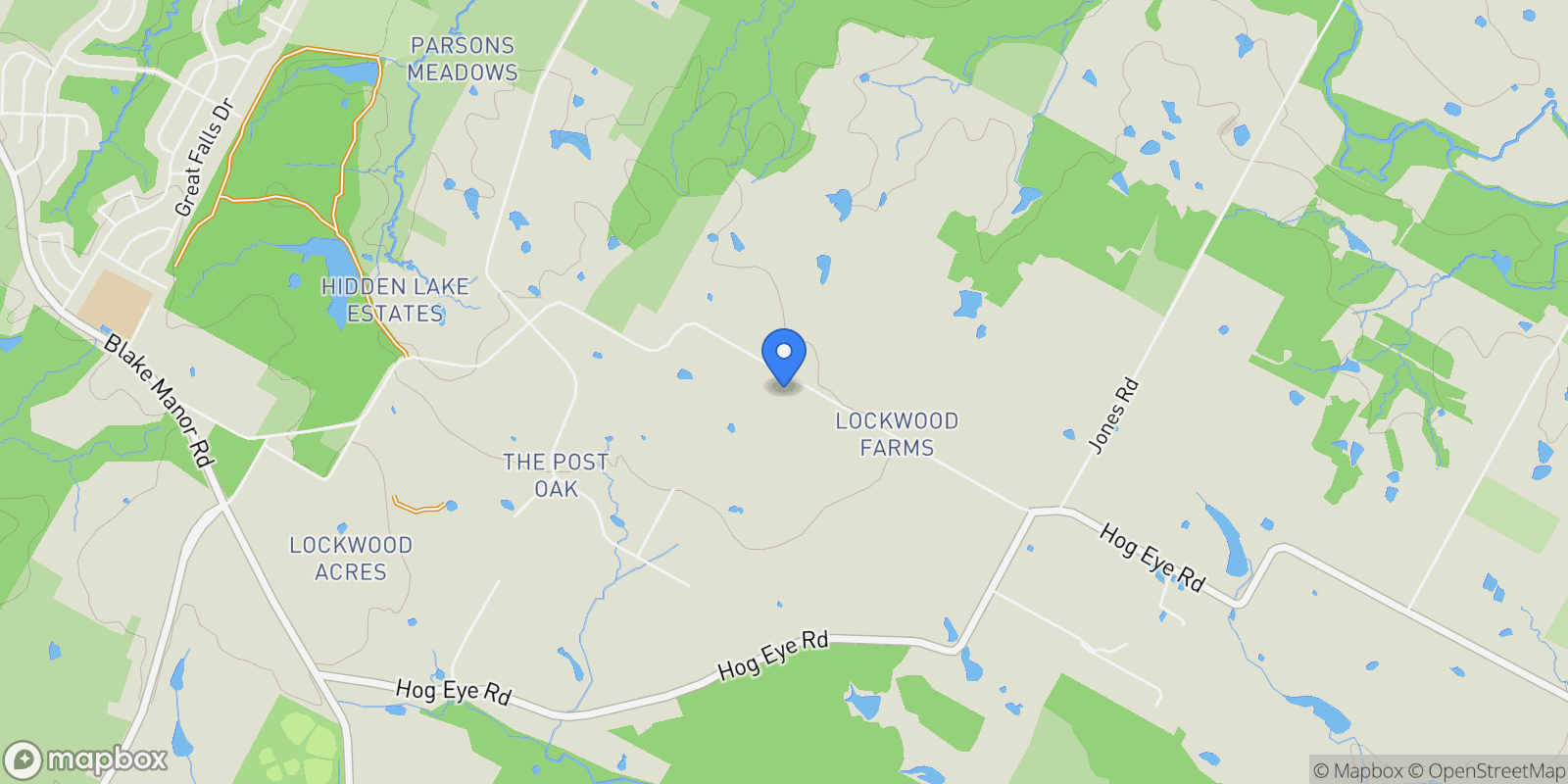 Map showing 19819 Lockwood Road , Manor, TX 78653, Coupland, Texas, United States.