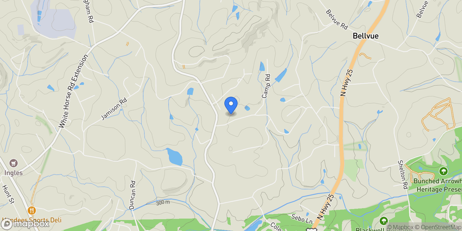 Map showing 320 Jones Kelley Road, Travelers Rest, SC 29690, Travelers Rest, South Carolina, United States.