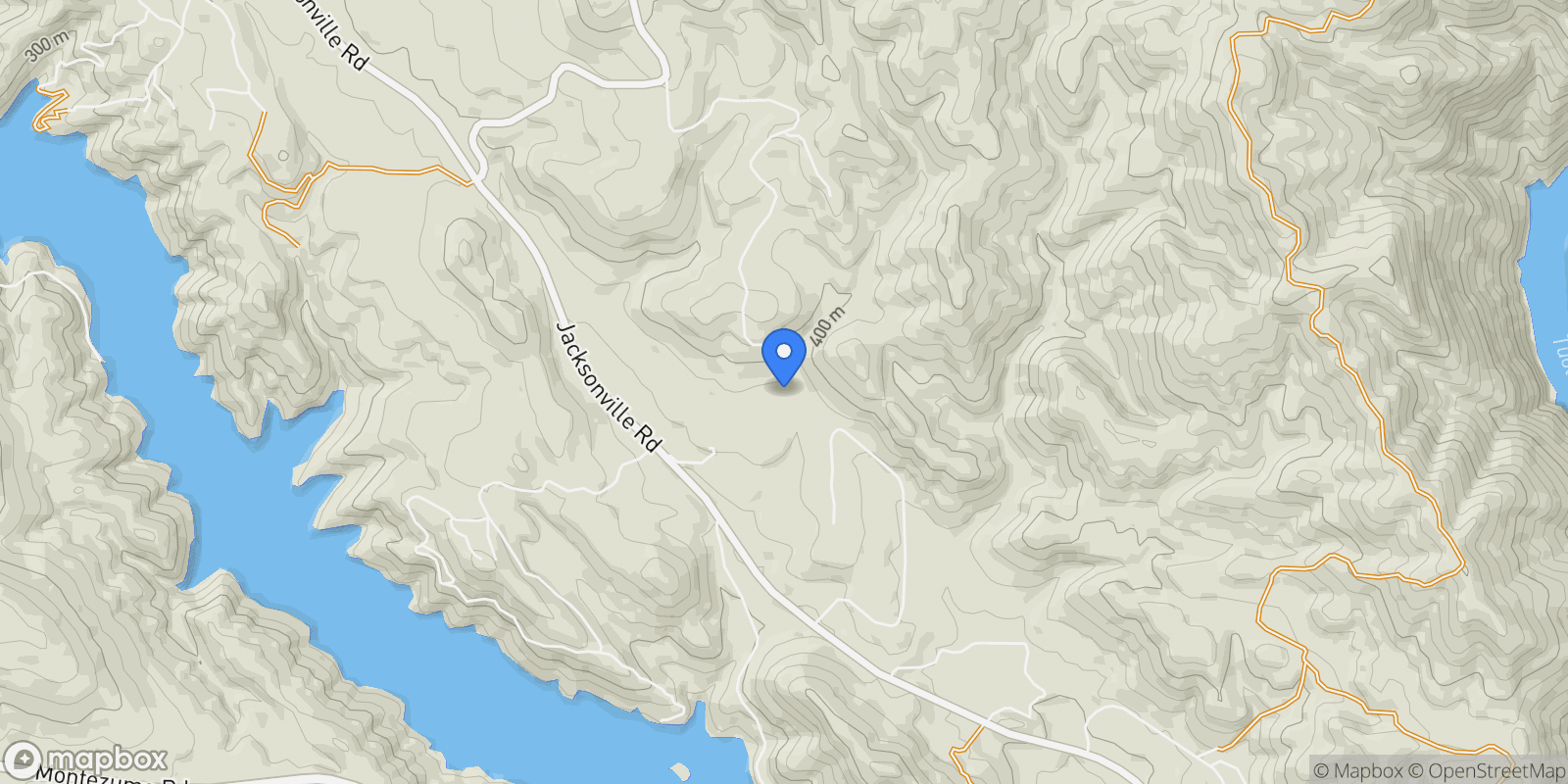 Map showing 13300 Lone Bend Rd, Jamestown, California, United States.