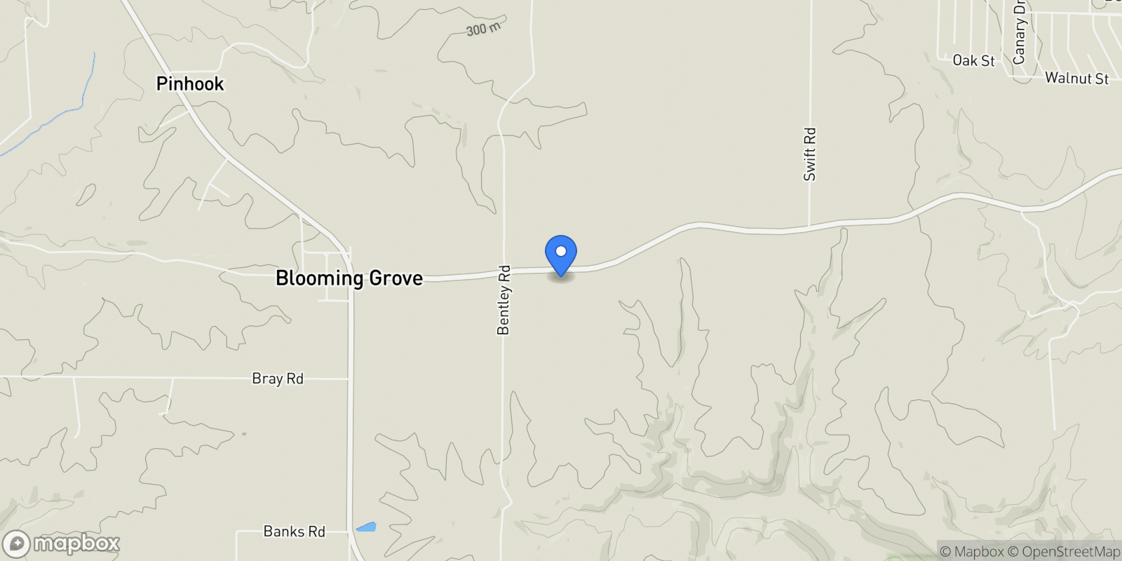 Map showing 14182 Fairfield Causeway Rd, Brookville, IN 47012, Brookville, Indiana, United States.