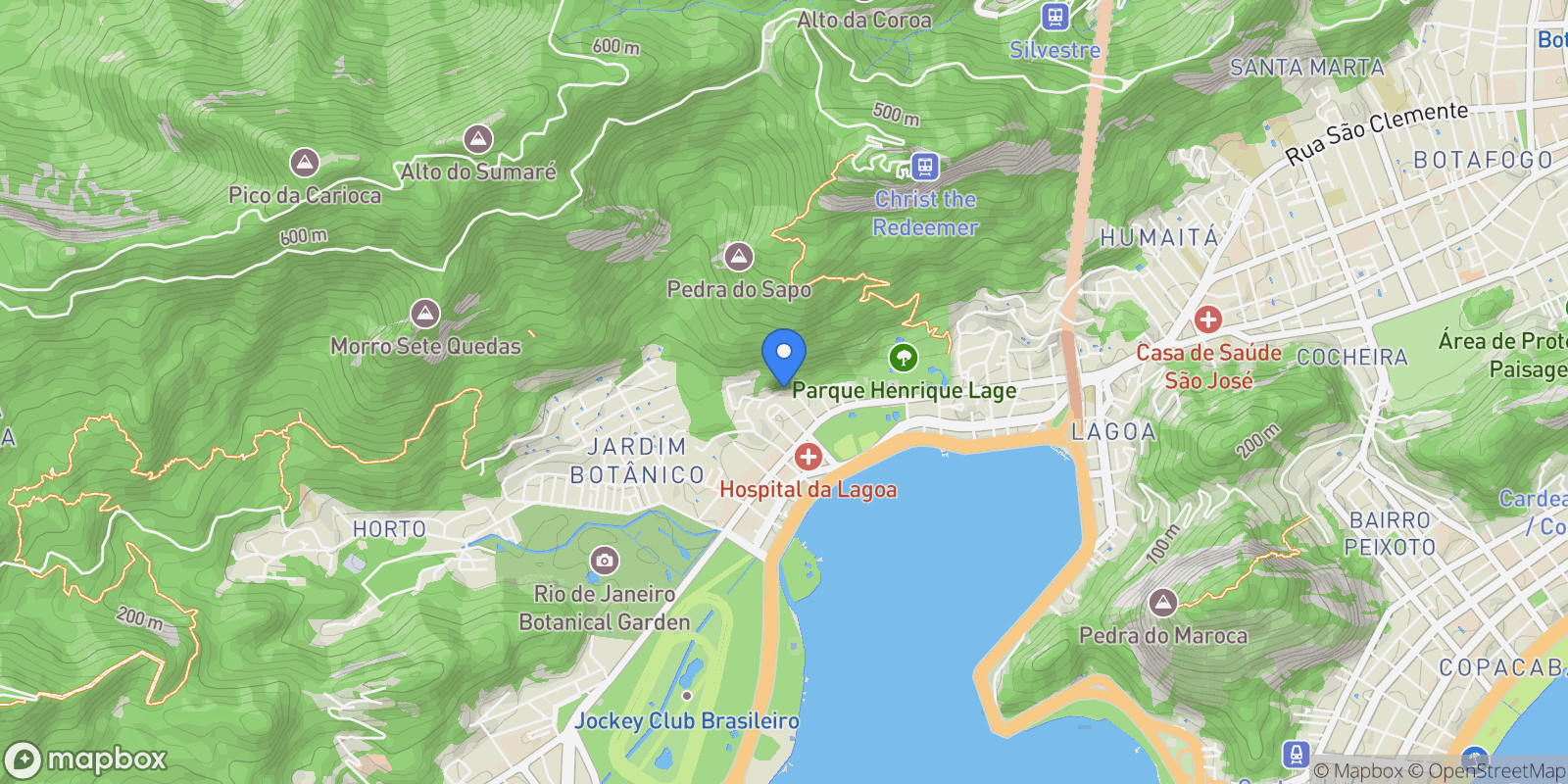 Map showing Benjamim Batista 103, RJ, Rio de Janeiro, State of Rio de Janeiro, Brazil.
