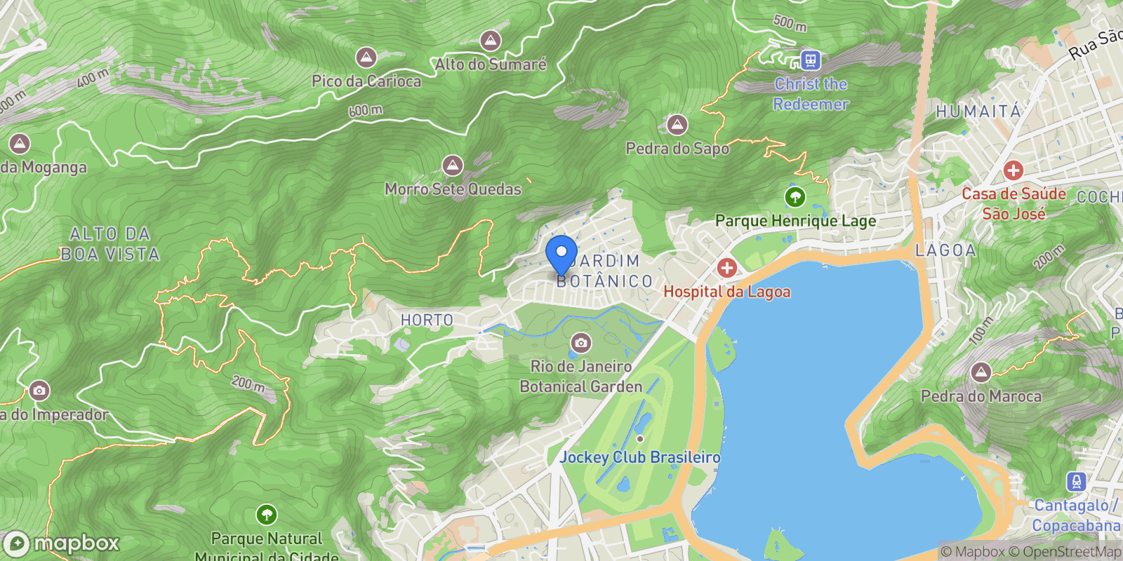 Map showing Fernando Magalhães 300, RJ, Rio de Janeiro, State of Rio de Janeiro, Brazil.
