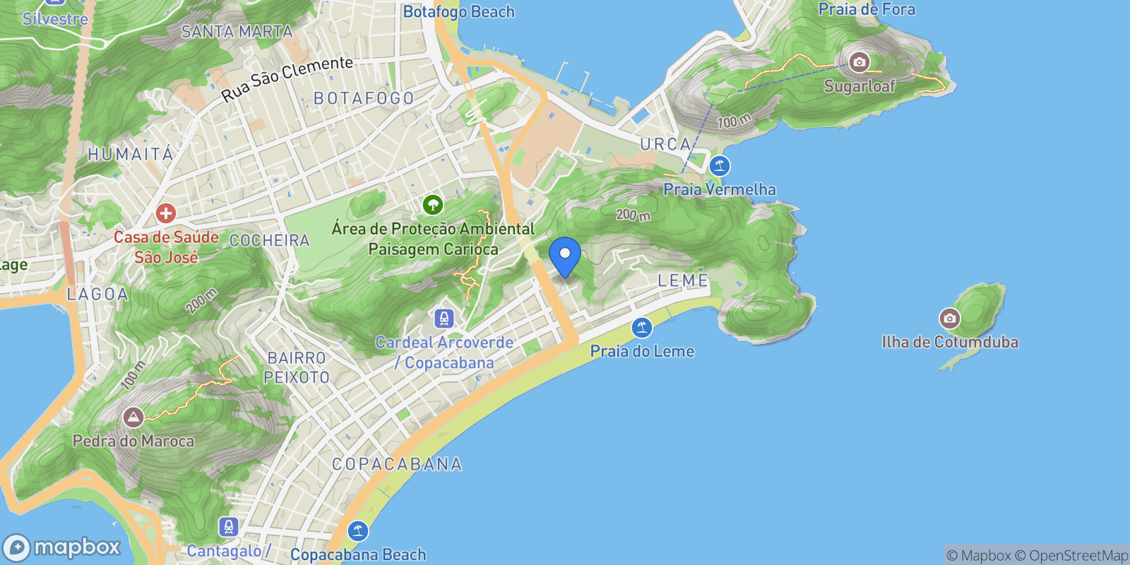 Map showing Roberto Dias Lópes 84, RJ, Rio de Janeiro, State of Rio de Janeiro, Brazil.