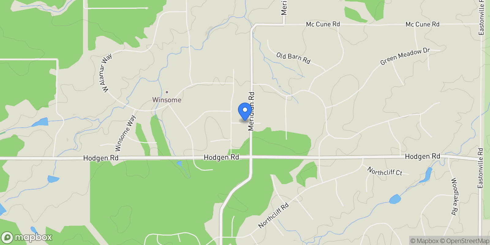 Map showing 11970 Woodridge Terrace, Colorado Springs, CO 80908, Colorado Springs, Colorado, United States.