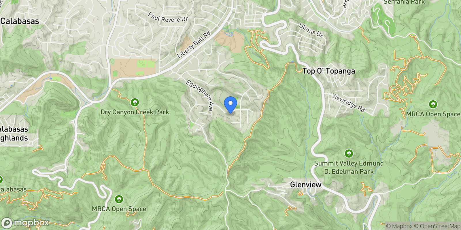 Map showing 22248 Cairnloch Street, Hidden Hills, California, United States.