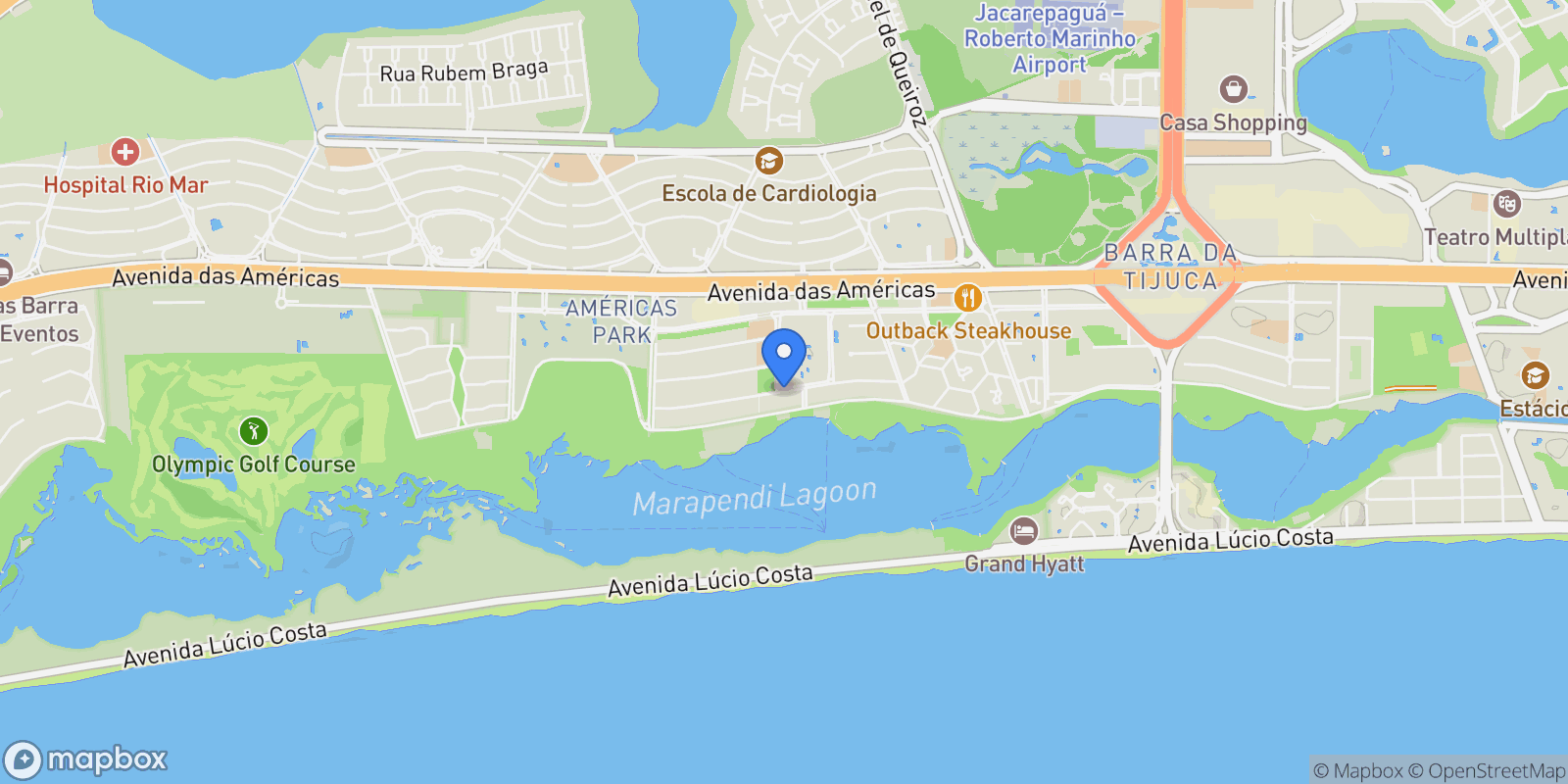 Map showing Fala Amendoeira 457, RJ, Rio de Janeiro, State of Rio de Janeiro, Brazil.