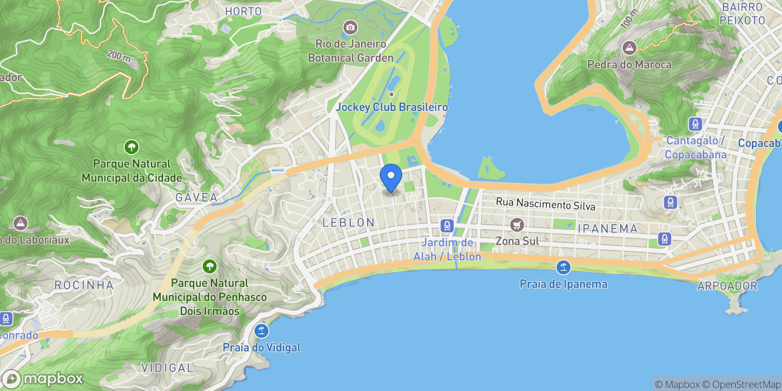 Map showing Cupertino Durão 115, RJ, Rio de Janeiro, State of Rio de Janeiro, Brazil.