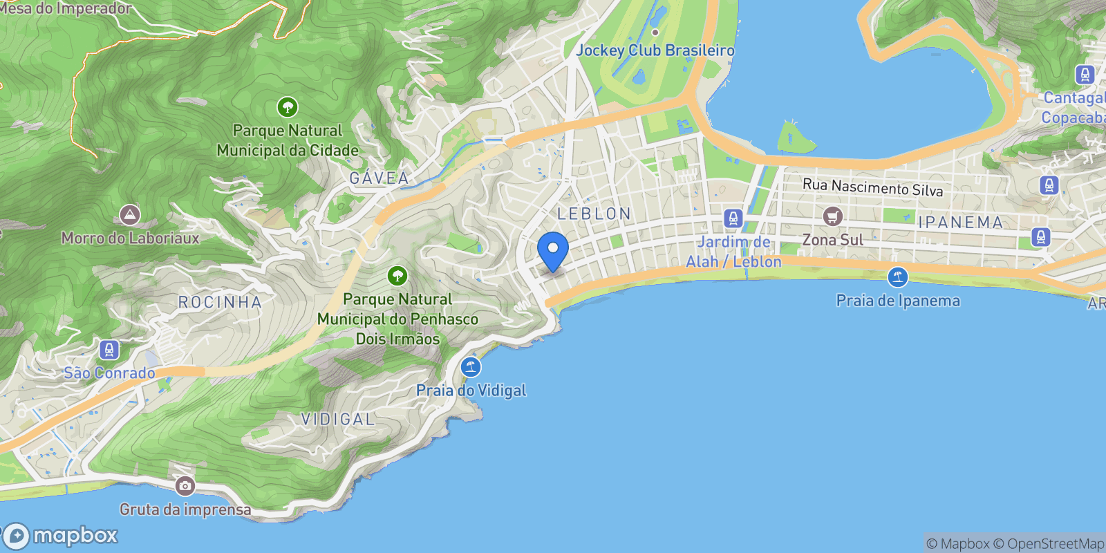 Map showing Rita Ludolf 87, RJ, Rio de Janeiro, State of Rio de Janeiro, Brazil.