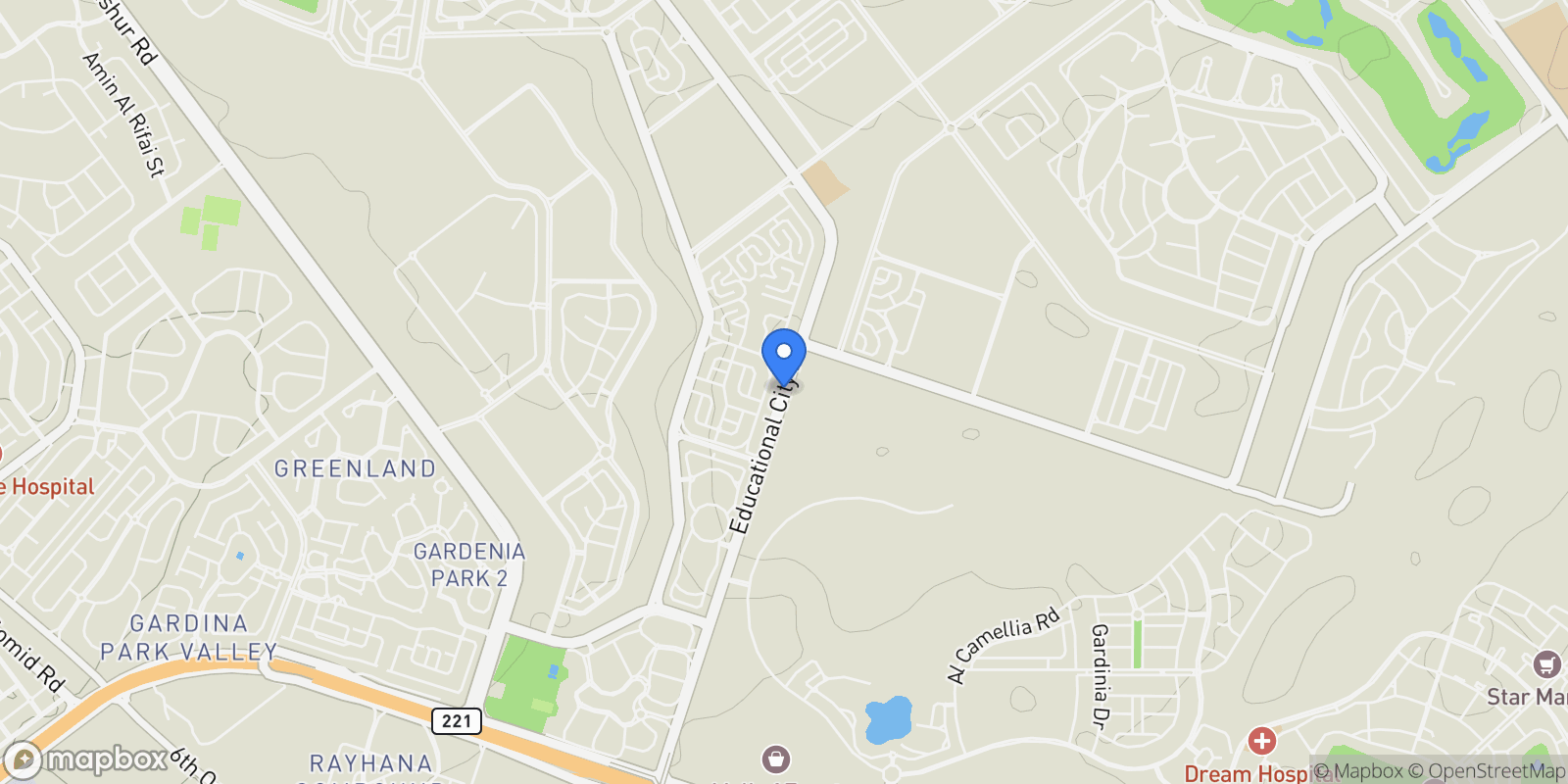 Map showing Forty West Sodic, Giza, GZ, 6th of October City, Giza Governorate, Egypt.