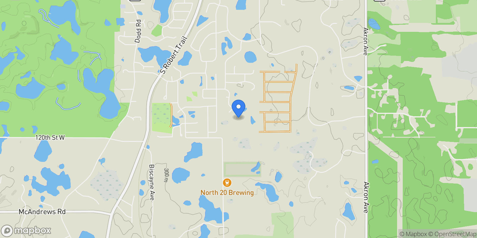Map showing 11798 Azure Lane, Inver Grove Heights, MN 55077, Inver Grove Heights, Minnesota, United States.