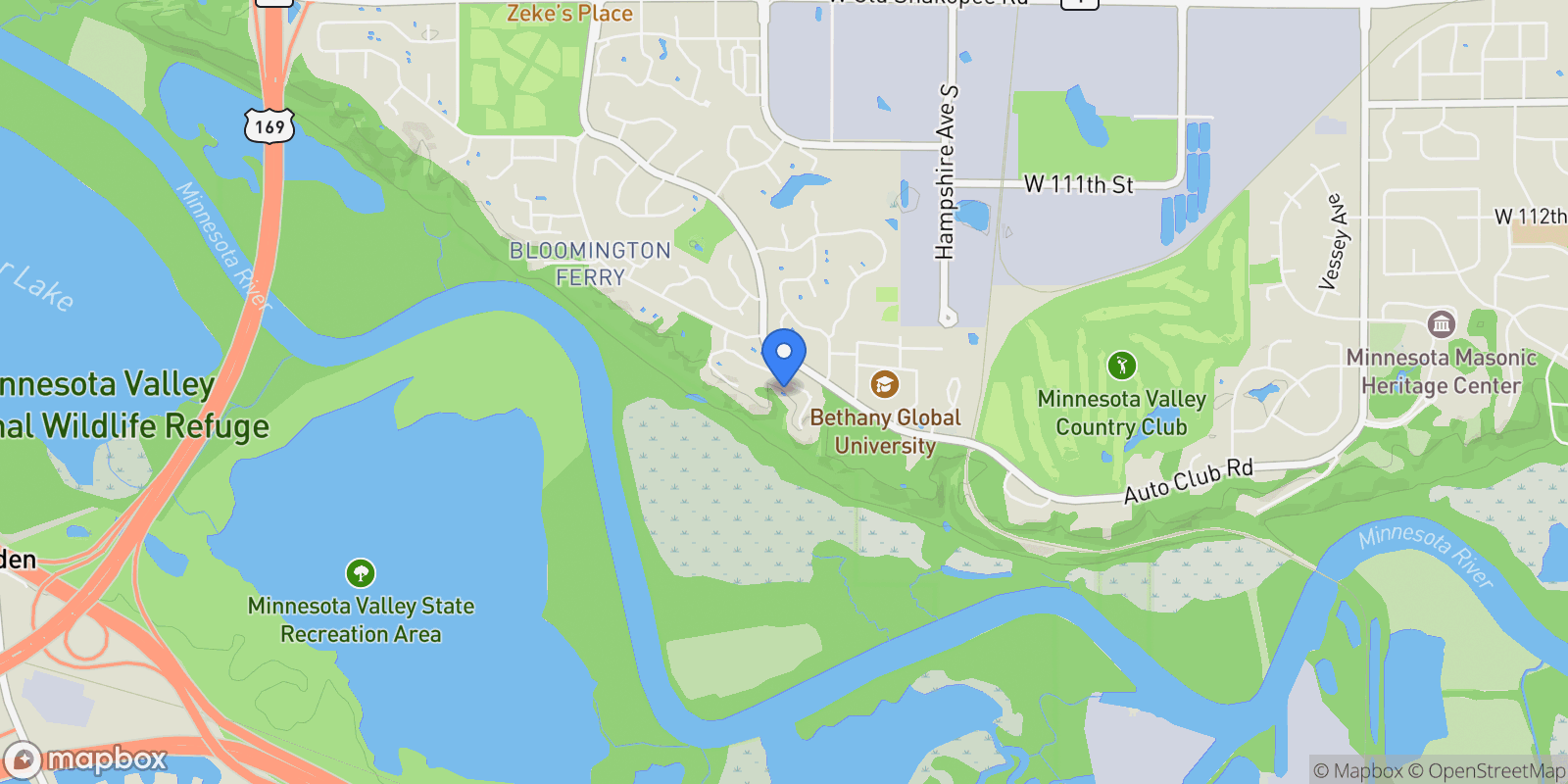Map showing 6993 Kenmare Drive, Bloomington, MN 55438, Minneapolis, Minnesota, United States.