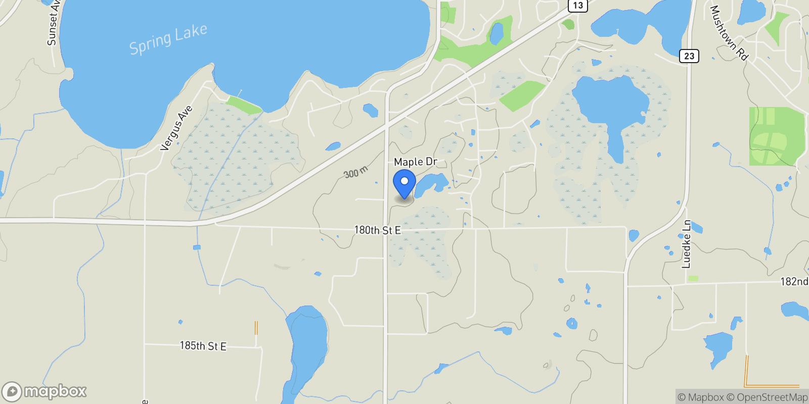 Map showing 17760 Winfield Court, Prior Lake, MN 55372, Prior Lake, Minnesota, United States.