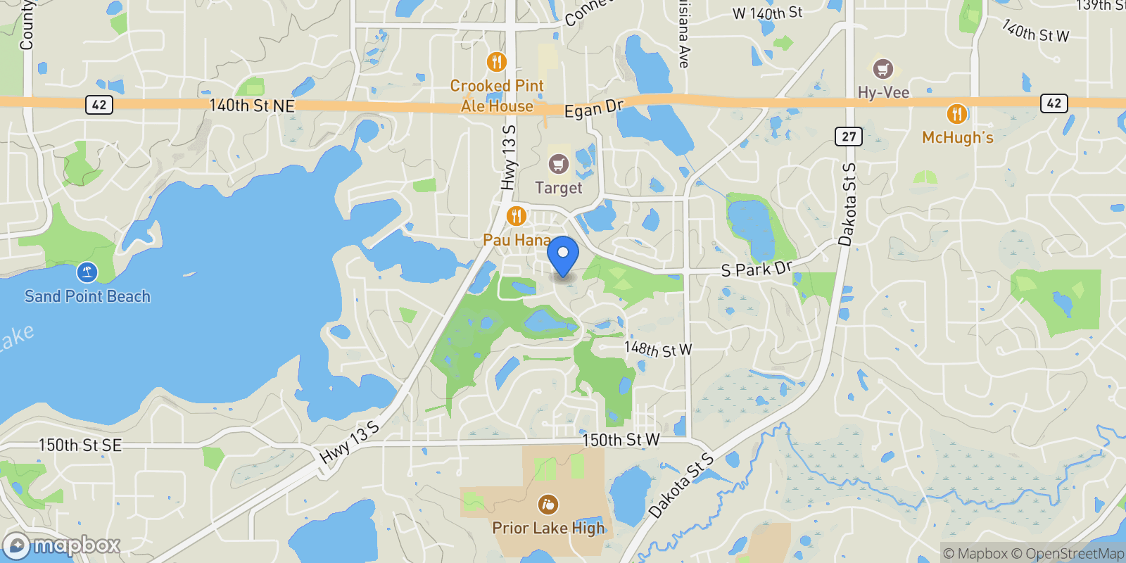 Map showing 14649 Sumter Avenue, Savage, MN 55378, Savage, Minnesota, United States.