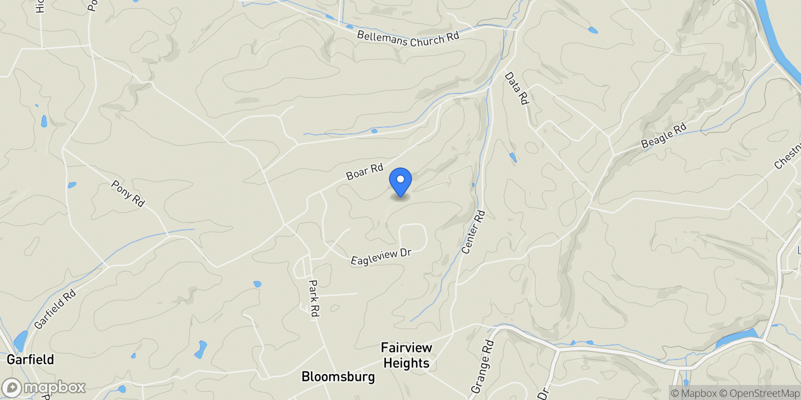 Map showing 739 Boar Road, Mohrsville, PA 19541, Mohrsville, Pennsylvania, United States.