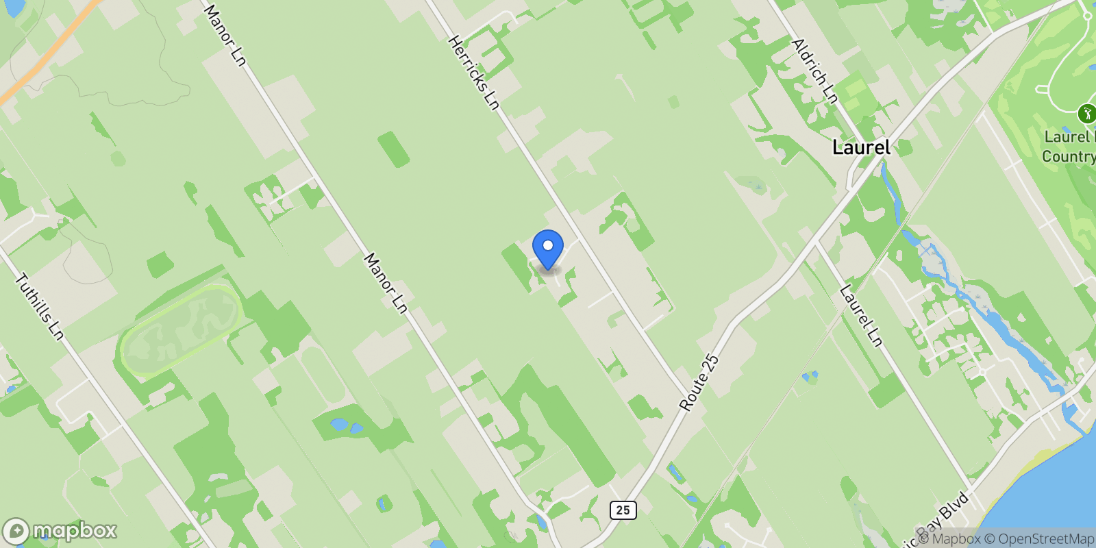 Map showing 61 Eileen Circle, Jamesport, NY 11947, Jamesport, New York, United States.