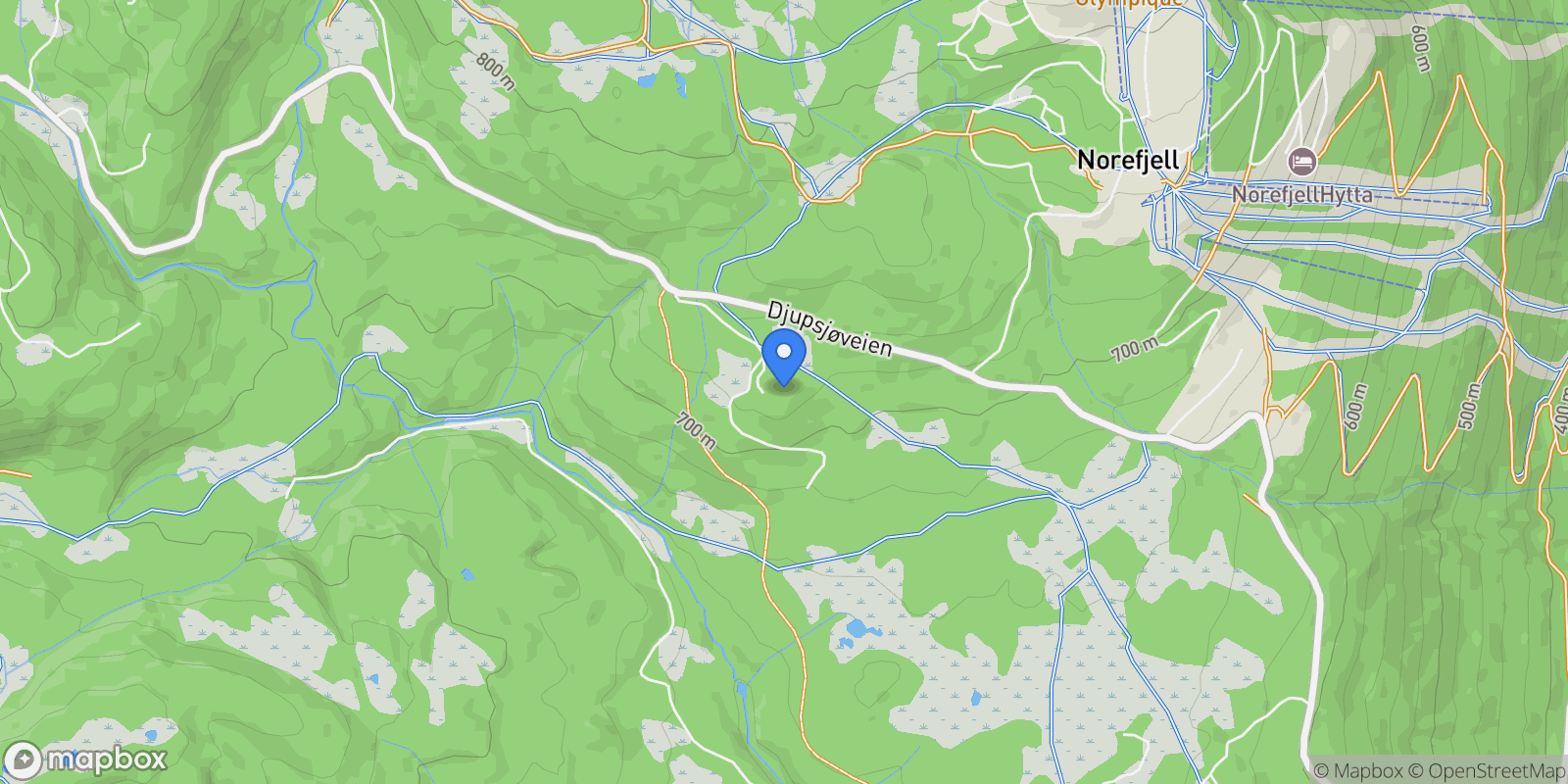 Map showing Puttanseterveien 30, 3536 Noresund, Norway, Noresund, Buskerud, Norway.