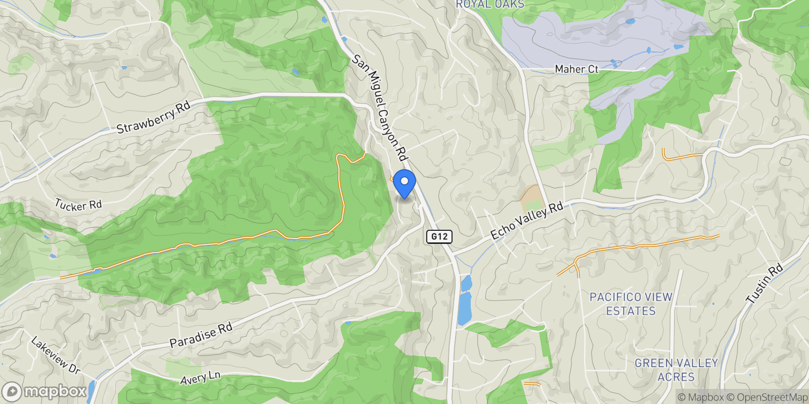 Map showing 6020 Sherry Lee Lane, Salinas, California, United States.