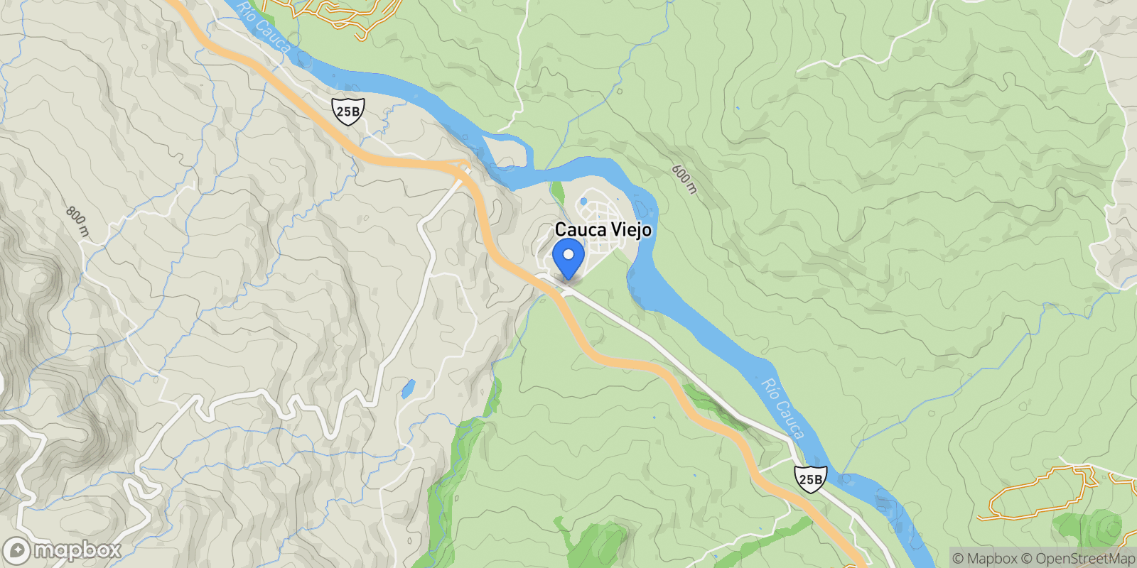Map showing Tarso KILOMETER 0 # 0, Jericó, Colombia.