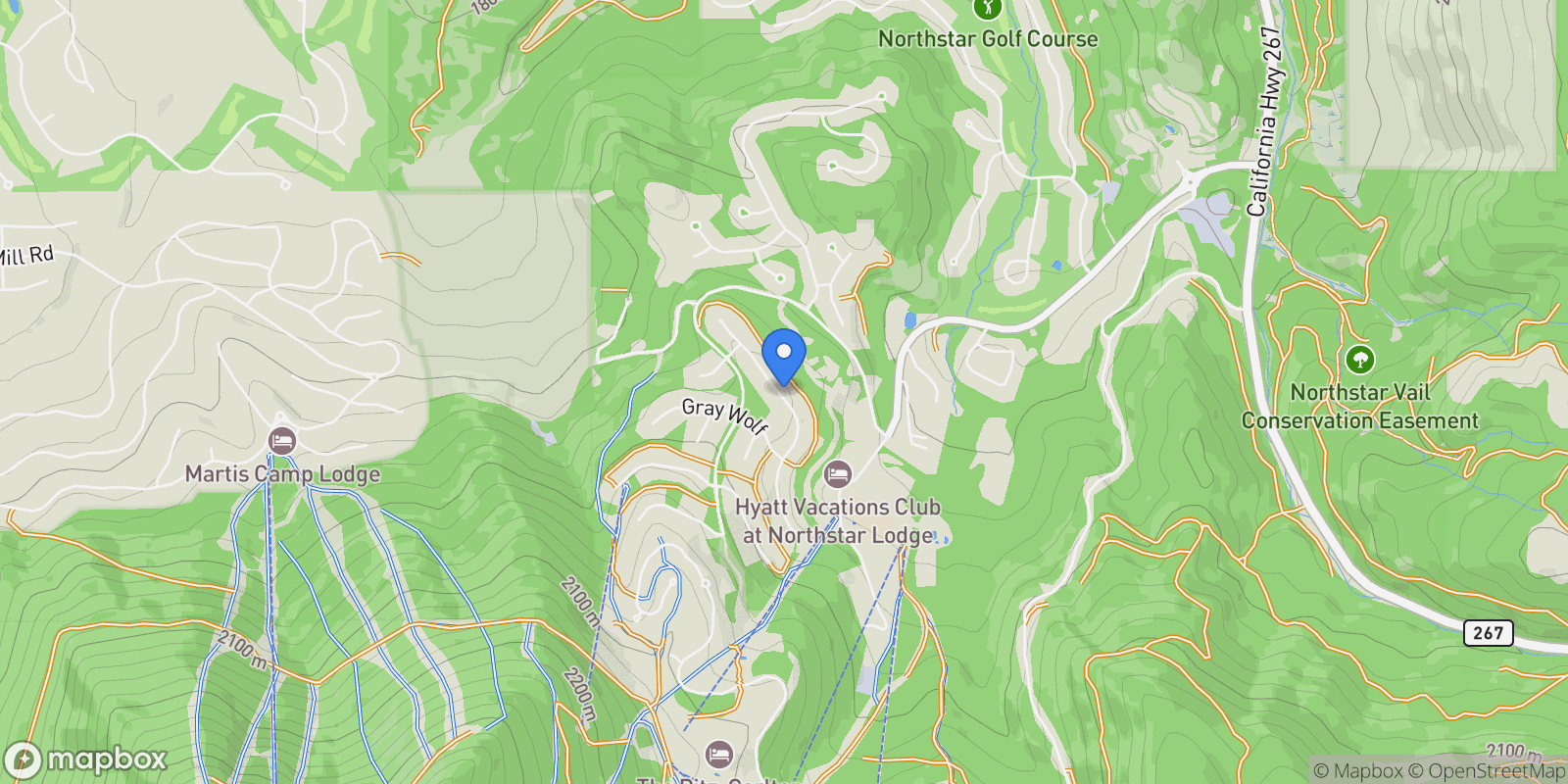 Map showing 1731 Grouse Ridge Road, Truckee, California, United States.