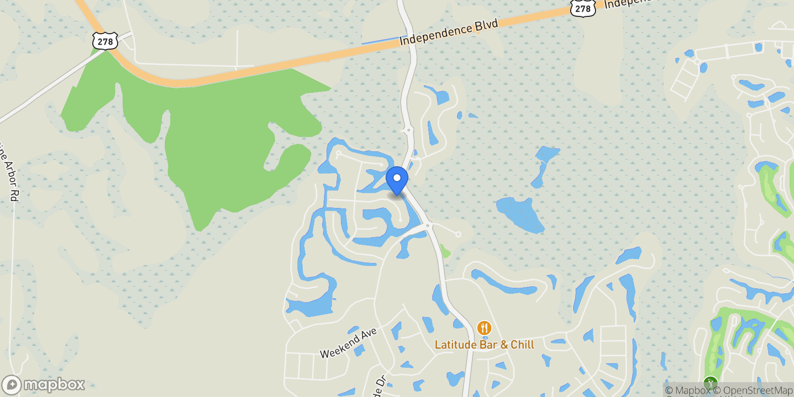 Map showing 417 Full Sweep, Hardeeville, South Carolina, United States.