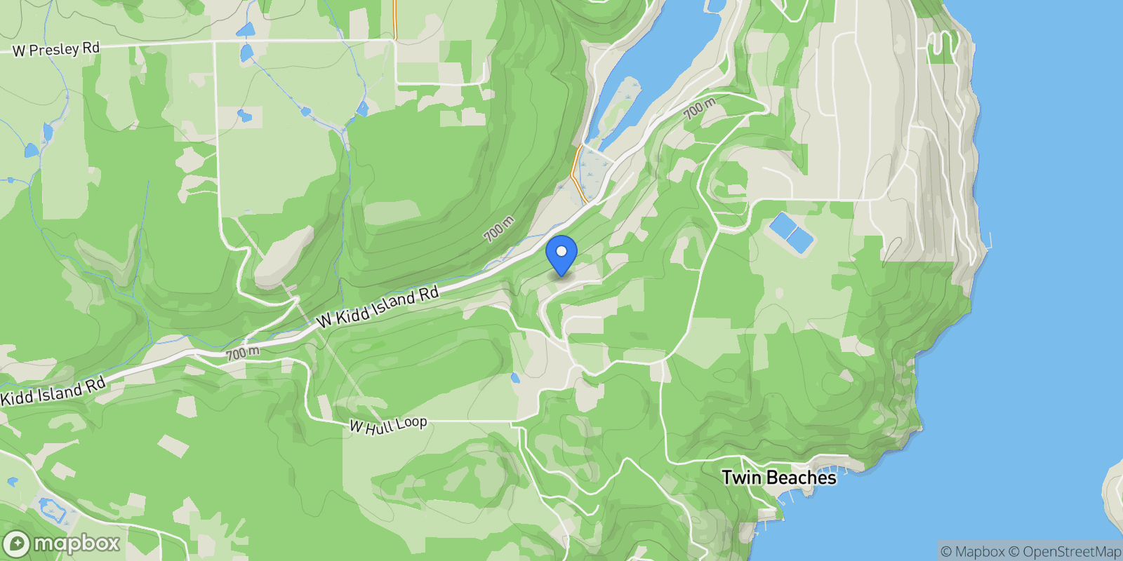 Map showing 5235 S Ledgestone Drive, Coeur d'Alene, Idaho, United States.