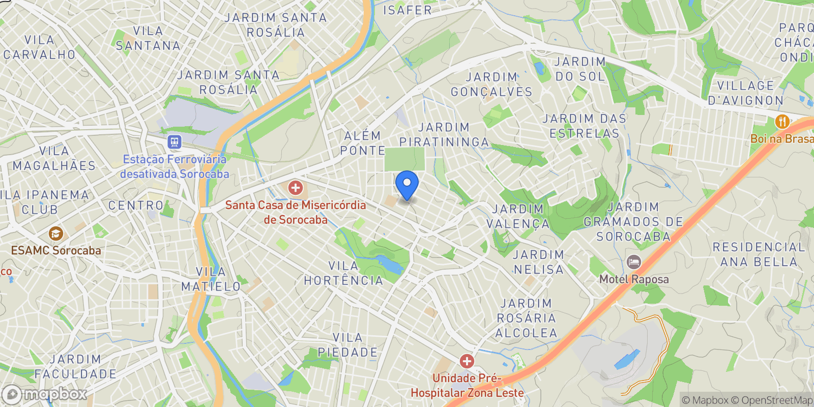 Map showing Vila Haro, State of São Paulo, Brazil.