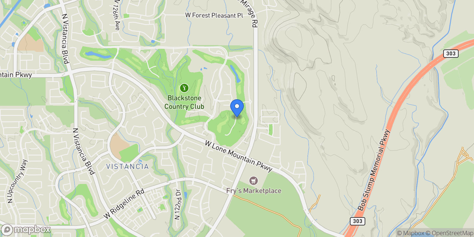 Map showing 30505 W Sage Drive , Peoria, AZ 85383, Peoria, Arizona, United States.