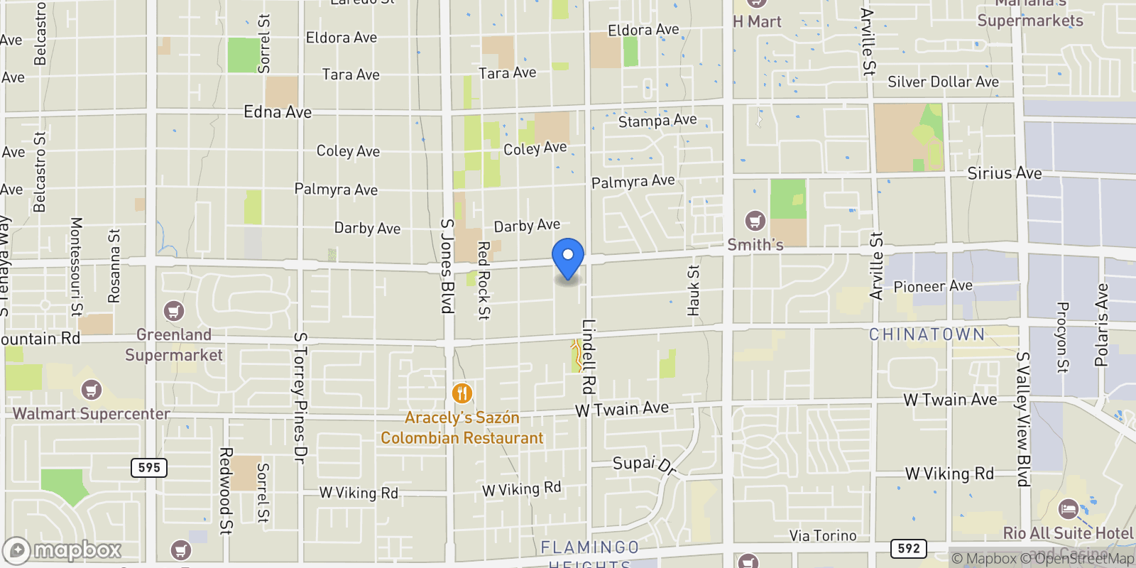 Map showing 3372 Westwind Road, Las Vegas, NV 89146, Las Vegas, Nevada, United States.