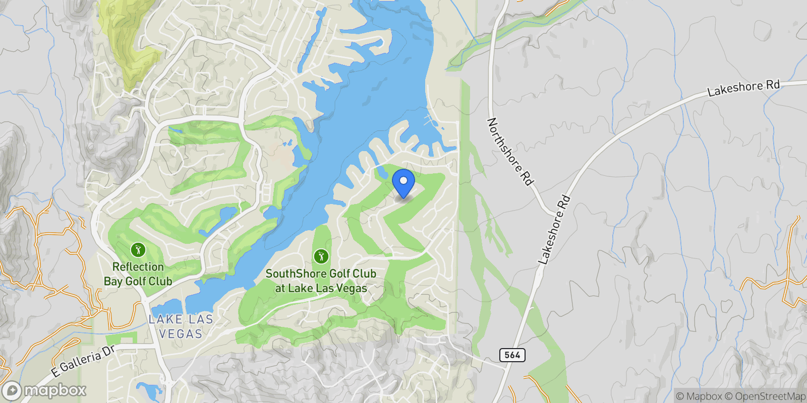 Map showing 42 Grand Miramar Drive, Henderson, Nevada, United States.