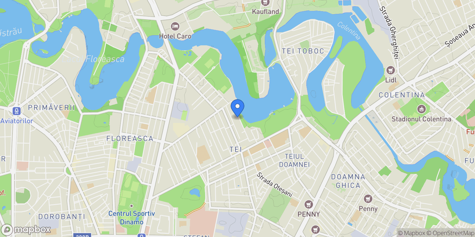 Map showing Strada Tuzla 27-9, Ph D91, Bucharest, Bucharest, Romania.