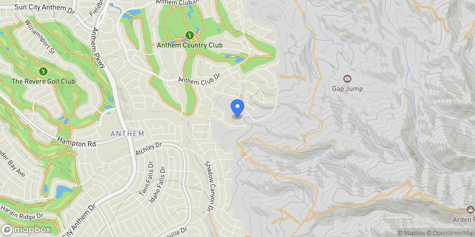 Map showing 2 Awbrey Court, Henderson, Nevada, United States.