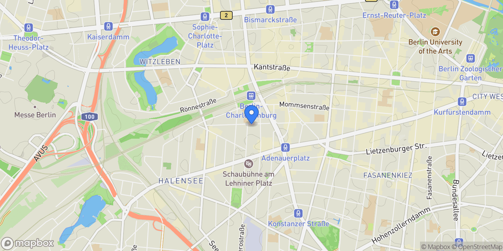 Map showing 10629 Berlin, Germany, Berlin, Berlin, Germany.