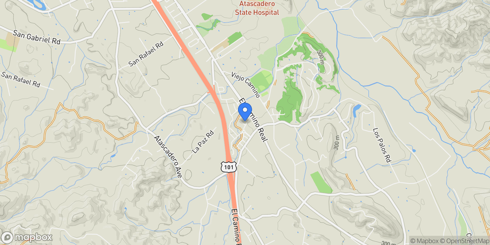Map showing 9164 Casero Court, Atascadero, CA 93422, Atascadero, California, United States.