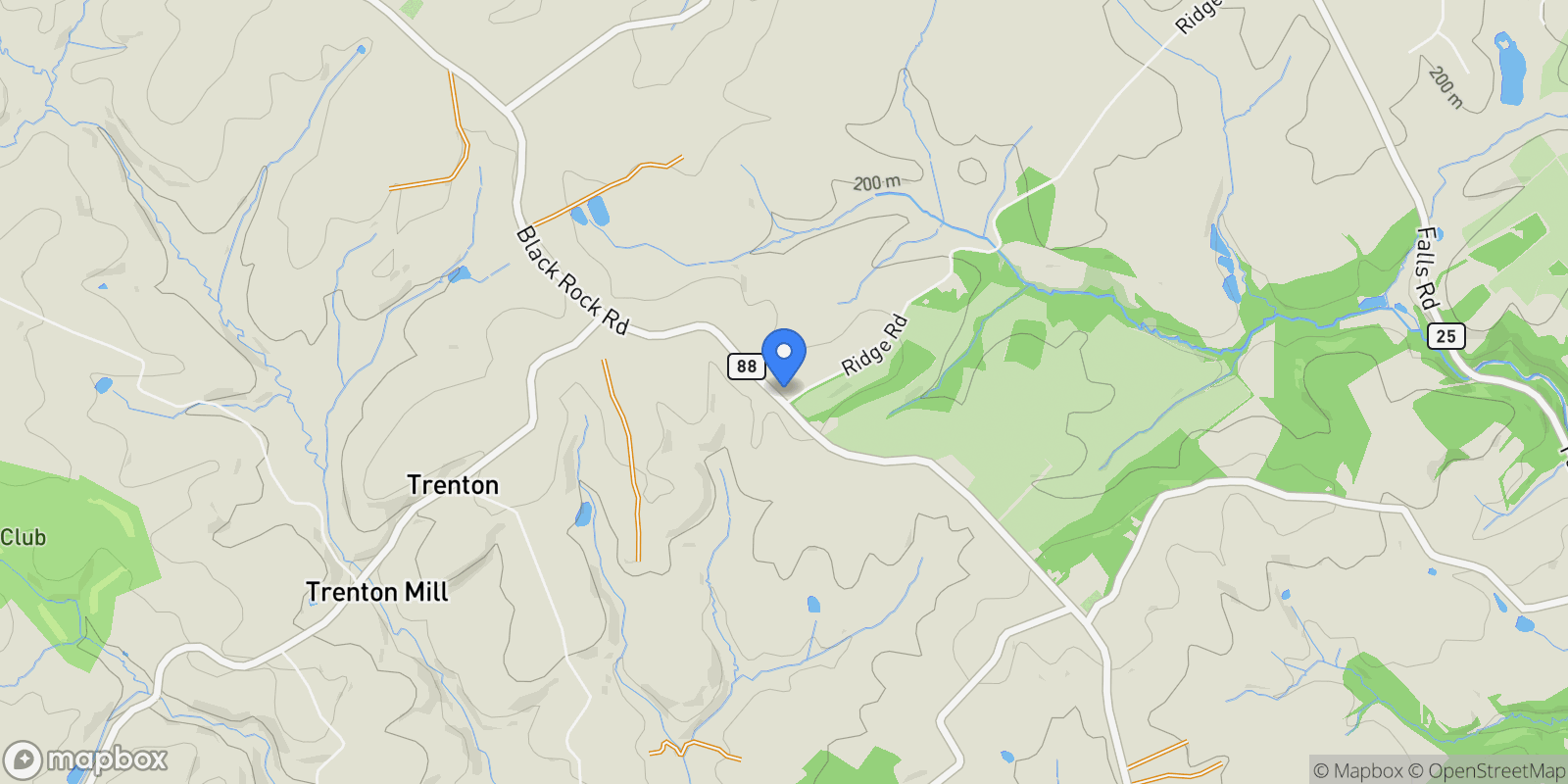 Map showing 4100 Black Rock Road, Upperco, MD 21155, Upperco, Maryland, United States.