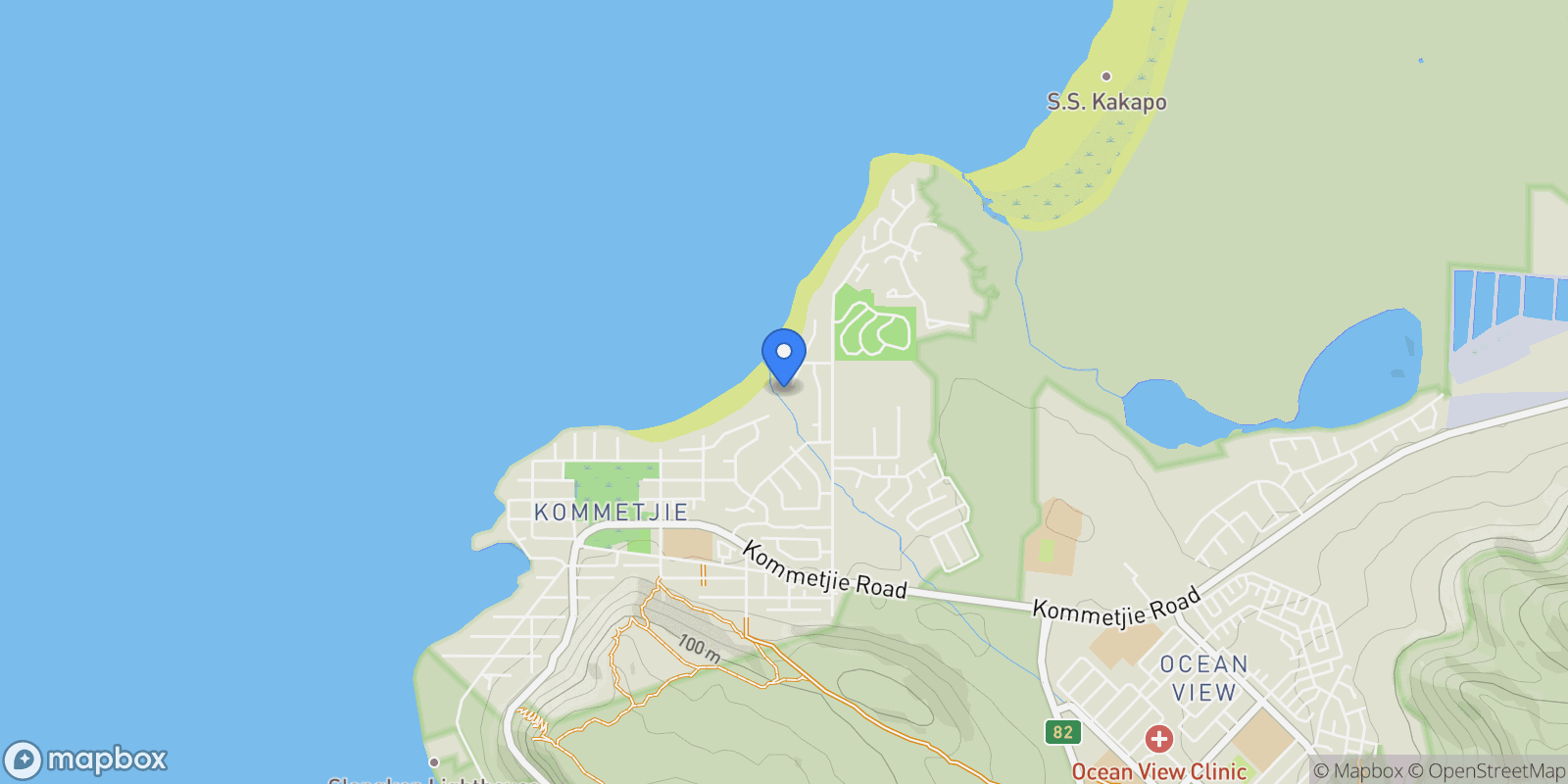 Map showing 12 and 13 Ganet Close, Cape Town, WC 7975, Cape Town, Western Cape, South Africa.