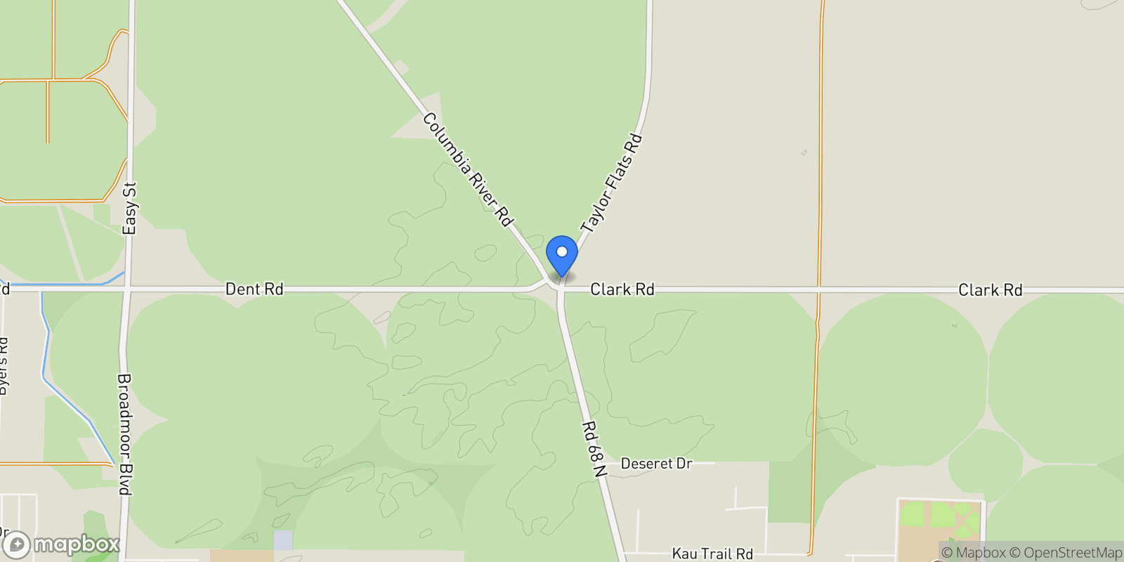 Map showing 86 Taylor Lane, Pasco, WA 99301, Pasco, Washington, United States.