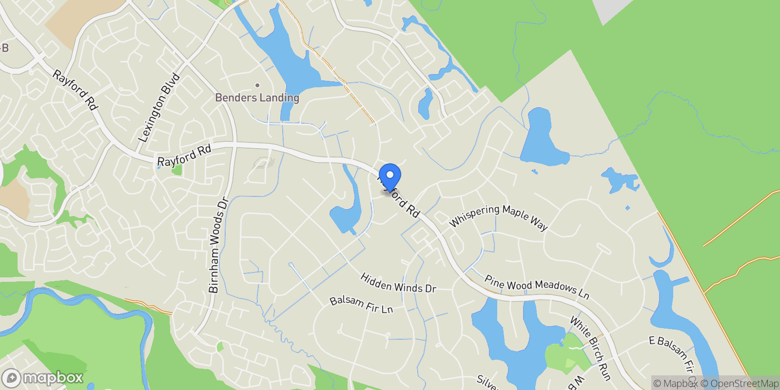 Map showing 4114 Tee Tree Court, Spring, Texas, United States.