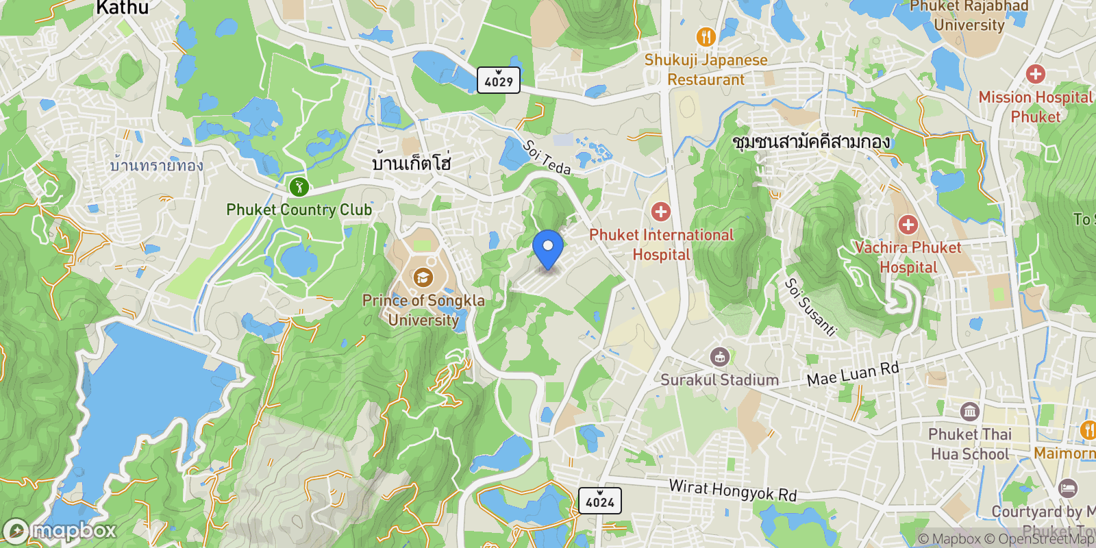 Map showing 80/120-121, Wichit, Next to Makro, near Central, อำเภอเมืองภูเก็ต ภูเก็ต 83000, Thailand, Mueang Phuket District, Thailand.