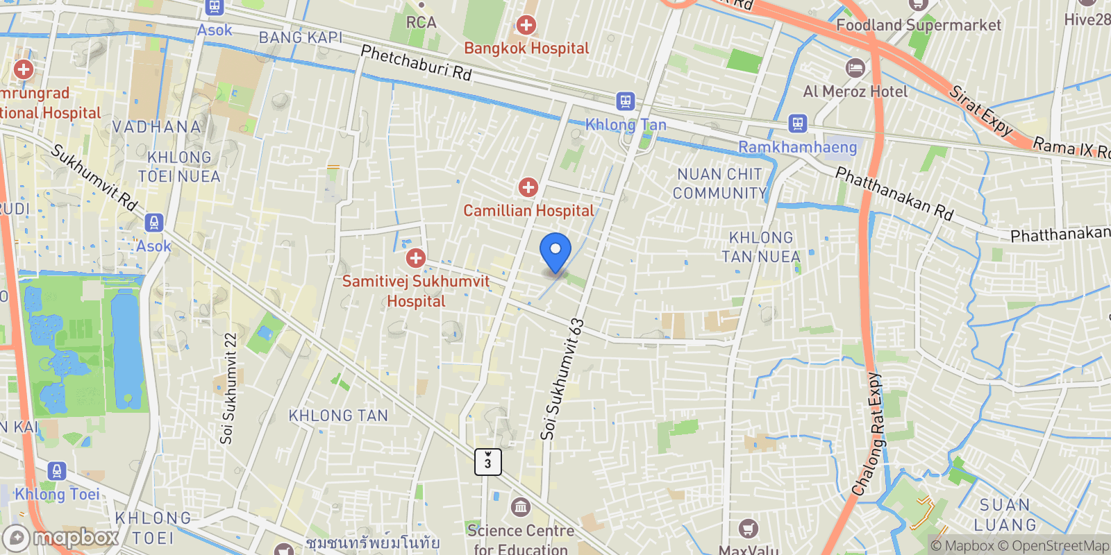 Map showing 496 Soi Thong Lo 16, Khwaeng Khlong Tan Nuea, Watthana, Krung Thep Maha Nakhon 10110, Thailand, Bangkok, Krung Thep Maha Nakhon, Thailand.
