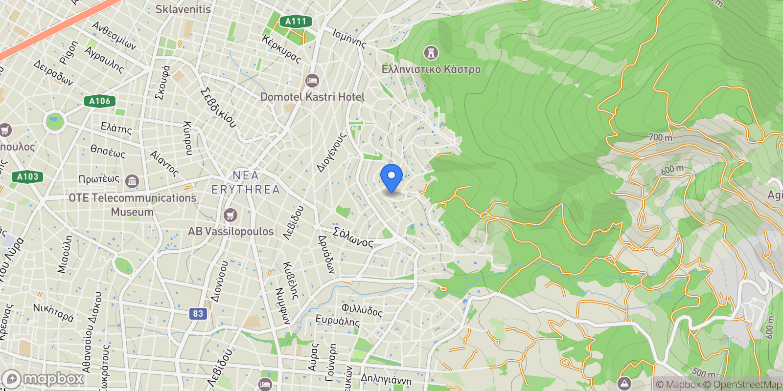 Map showing Politeia, Kifisia 145 63, Greece, Kifisia, Attica, Greece.