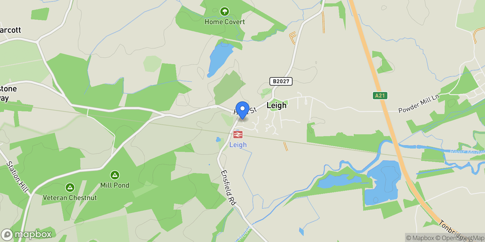 Map showing Kiln Lane, Leigh, England, United Kingdom.