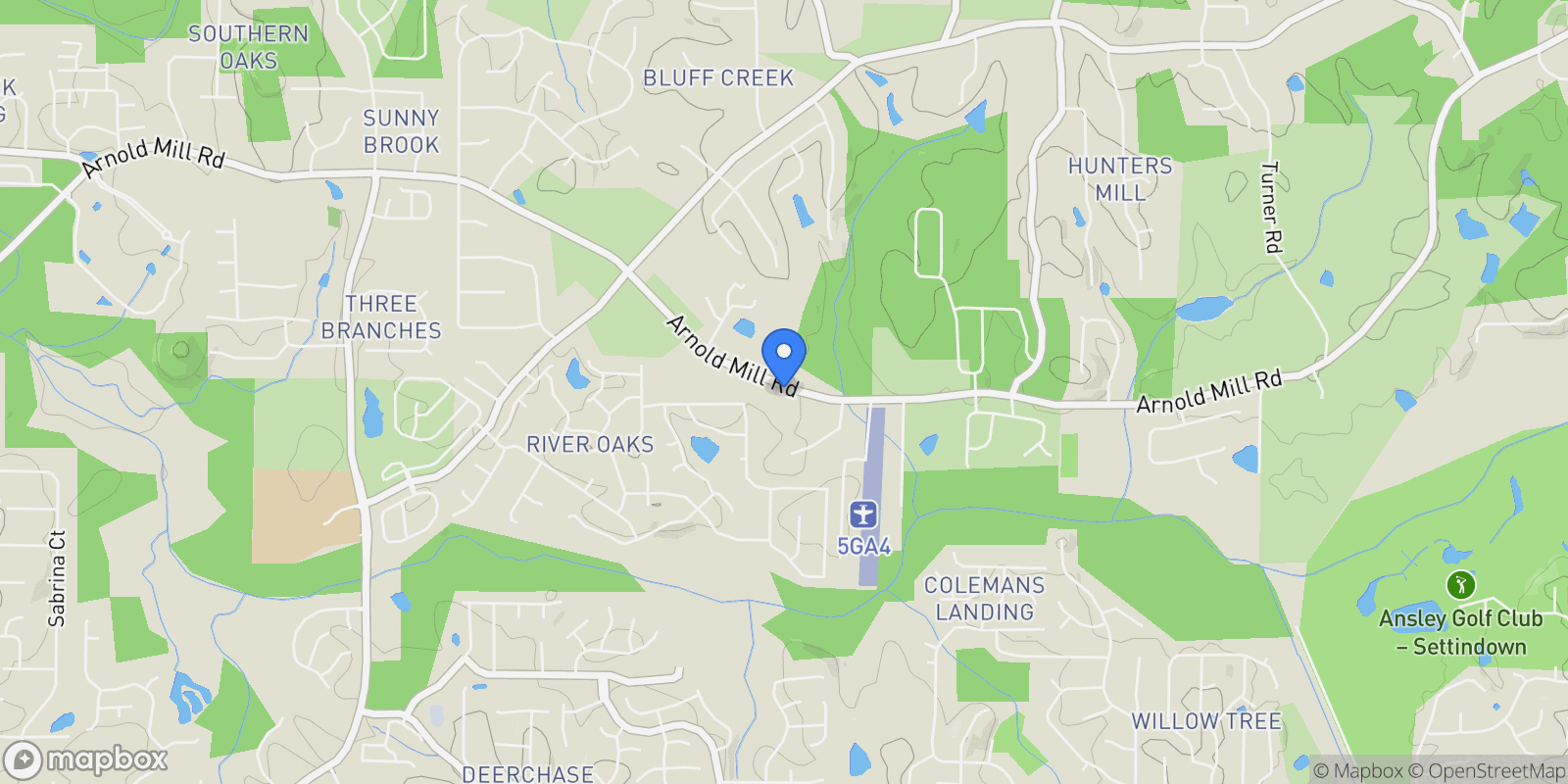 Map showing 632 Arnold Mill Road, Woodstock, GA 30188, Woodstock, Georgia, United States.