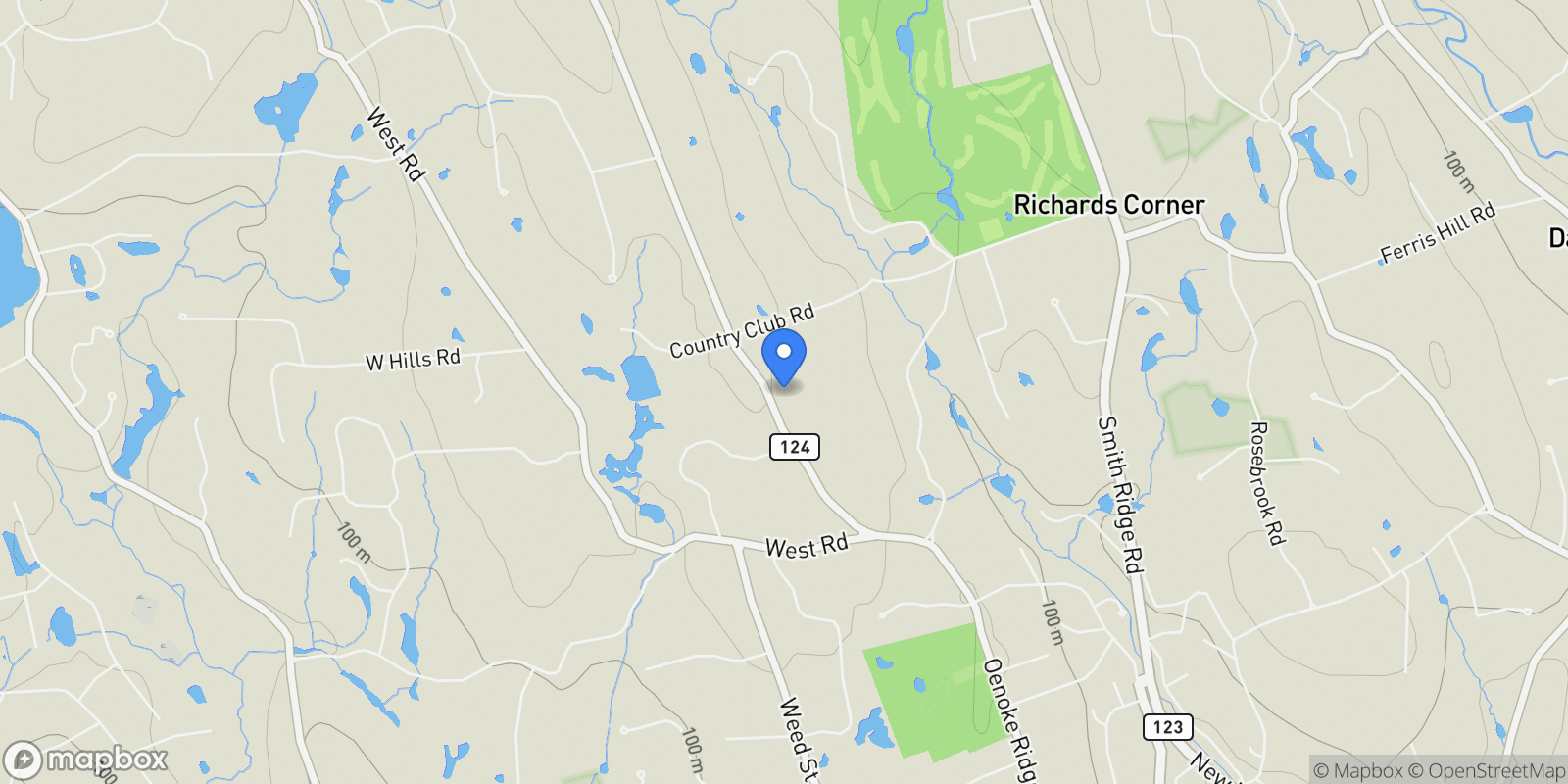 Map showing 565 Oenoke Ridge, New Canaan, CT 06840, New Canaan, Connecticut, United States.