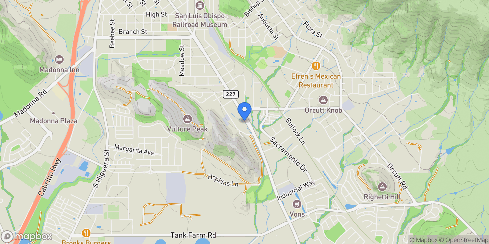 Map showing 3335 Broad Street #12 , San Luis Obispo, AL 93401, San Luis Obispo, California, United States.