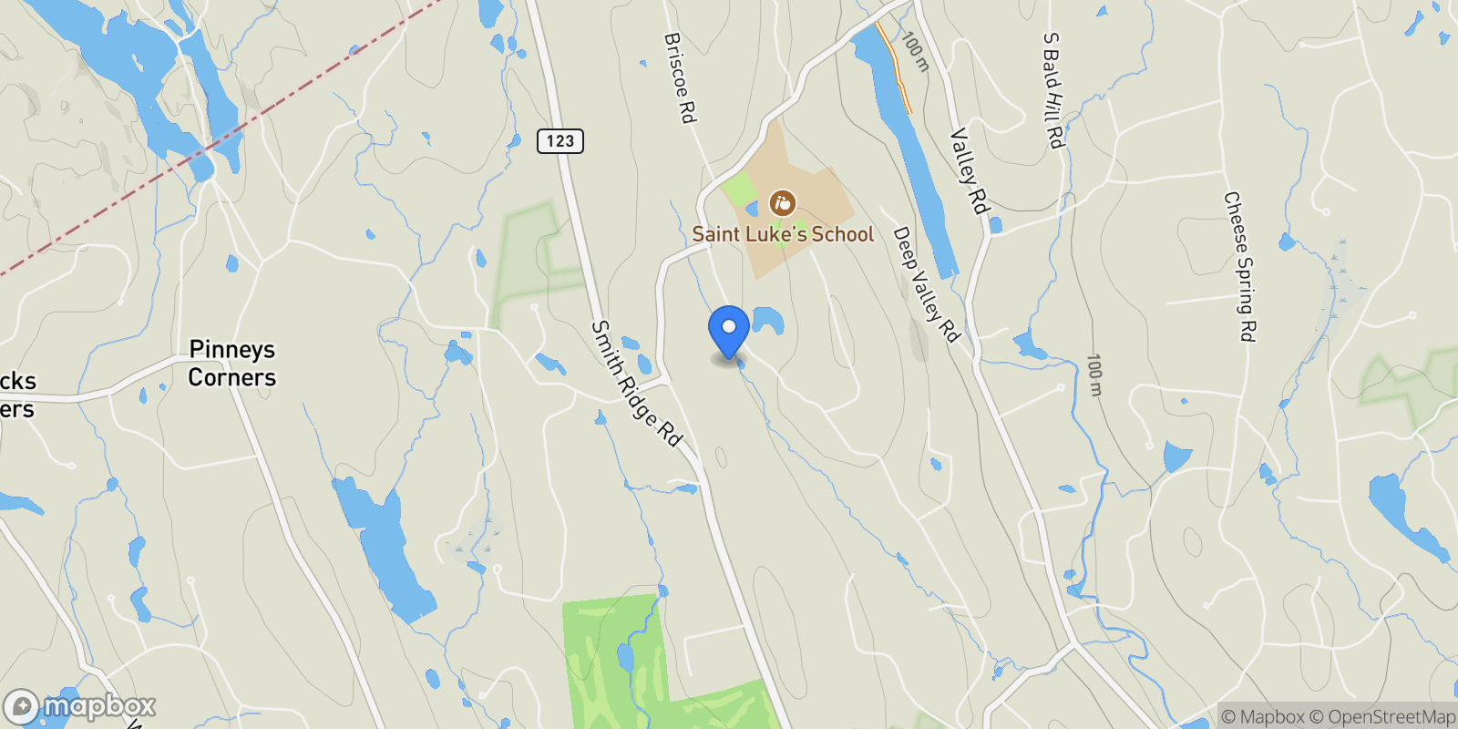 Map showing 650 Laurel Road, New Canaan, CT 06840, New Canaan, Connecticut, United States.
