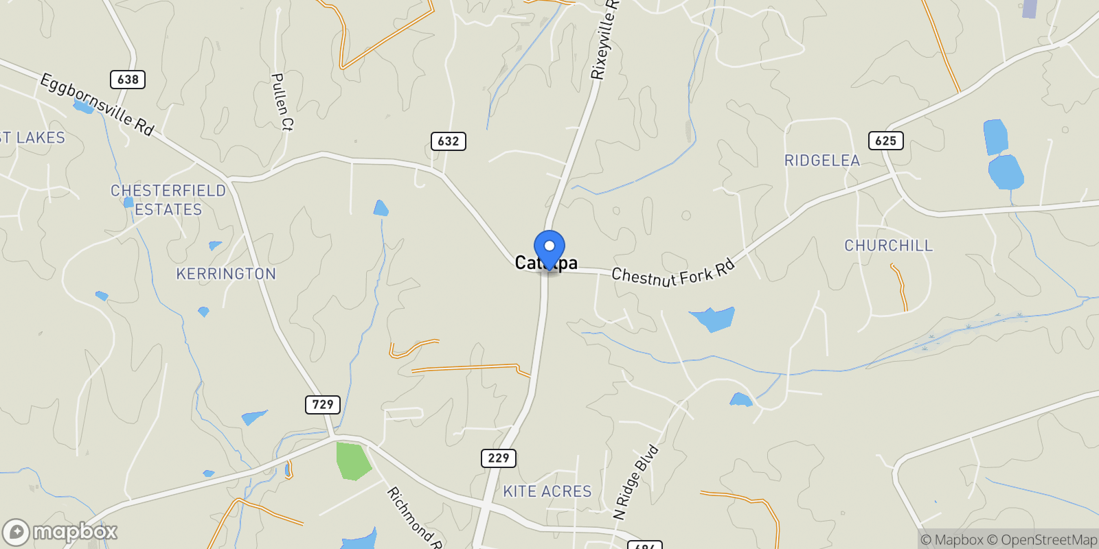 Map showing 14280 Chestnut Fork Rd., Culpeper, VA 22701, Culpeper, Virginia, United States.
