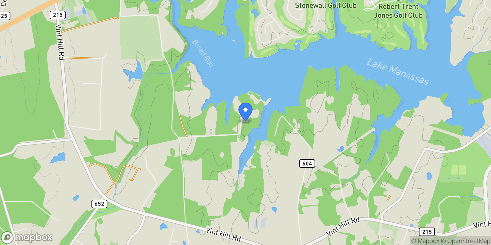 Map showing 15661 Sunshine Ridge Lane, Gainesville, VA 20155, Nokesville, Virginia, United States.